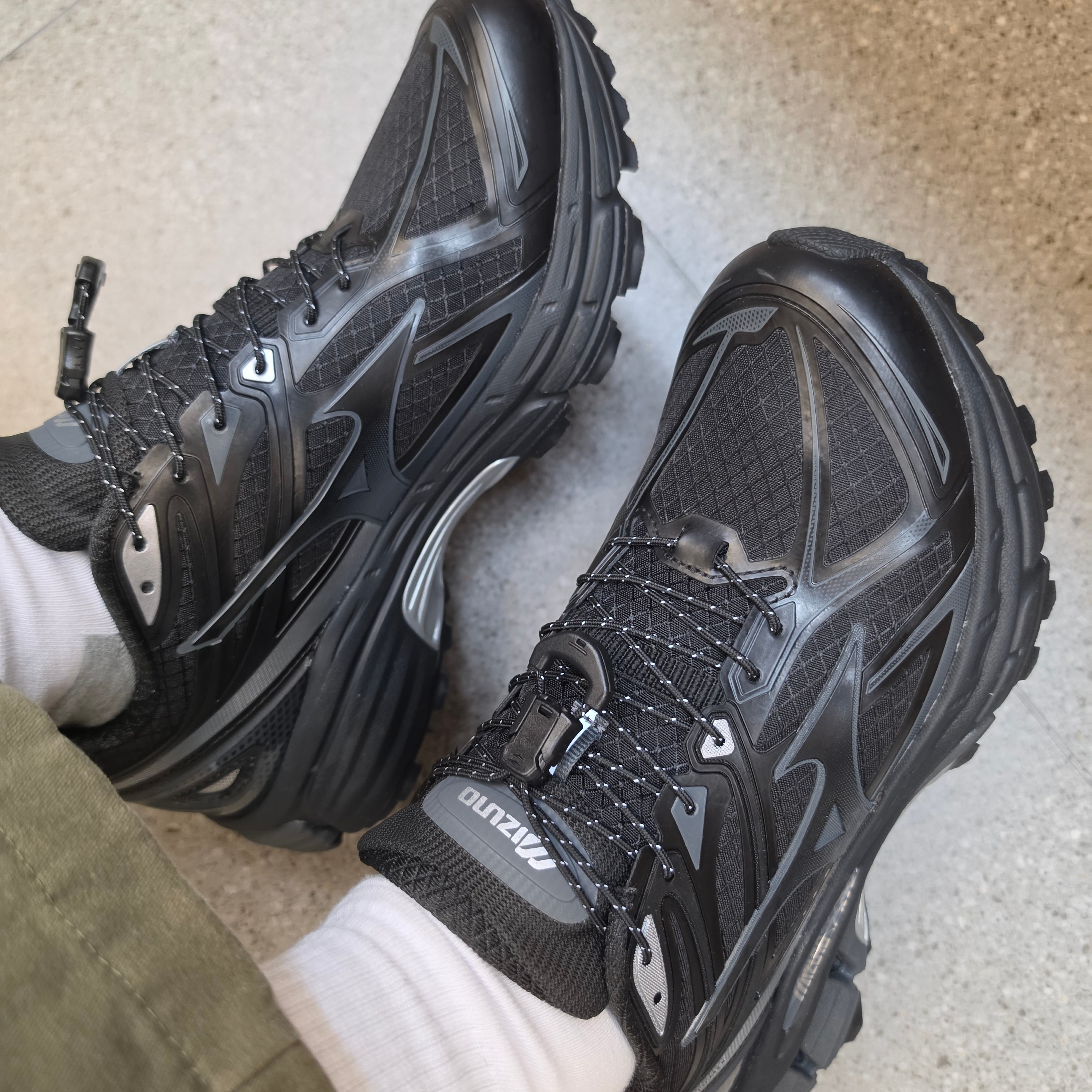 Mizuno Halo Mix TL Black Silver 착용 스타일