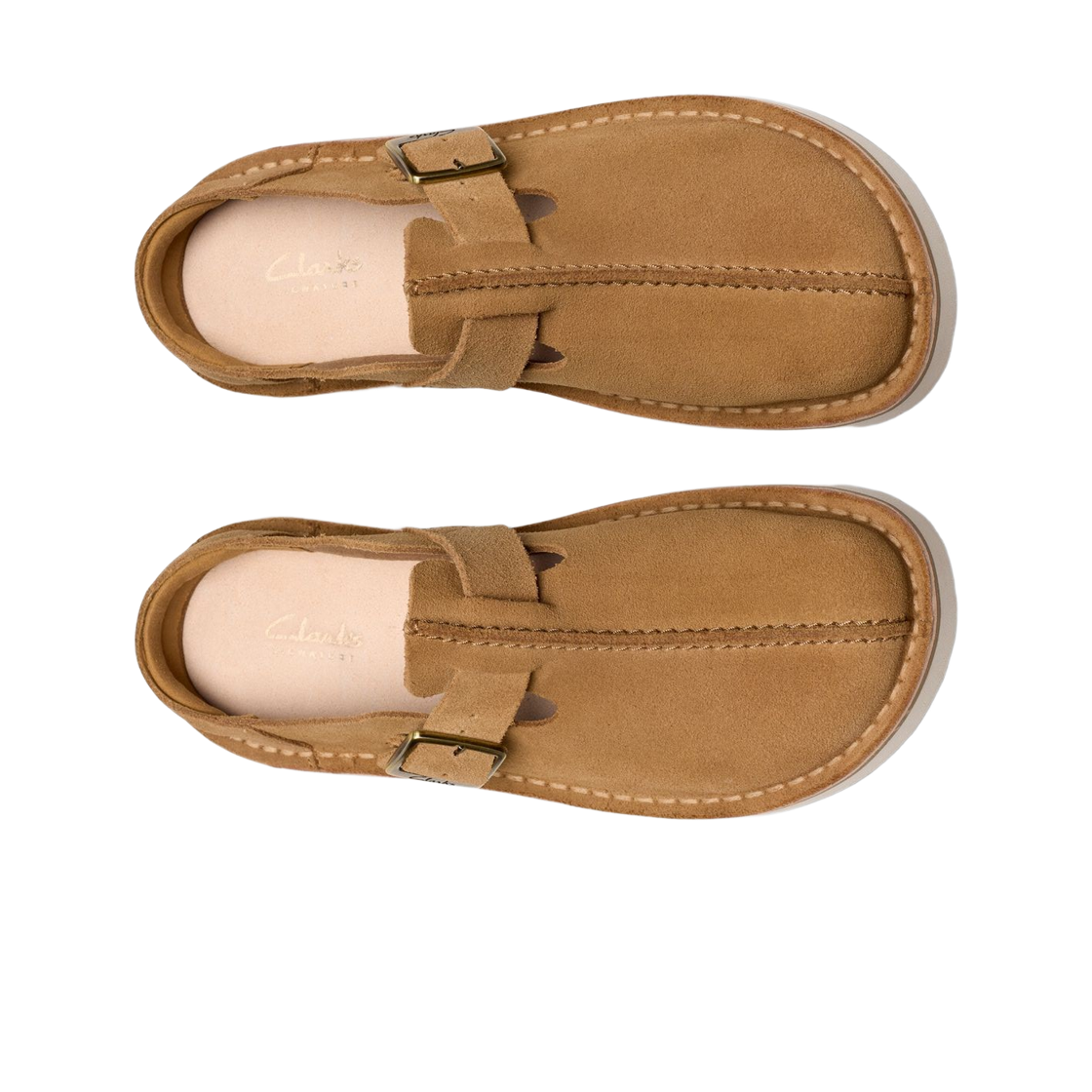 (W) 클락스 솔즈베리 뮬 다크 샌드 스웨이드((W) Clarks Solsbury Mule Dark Sand Suede) - 2