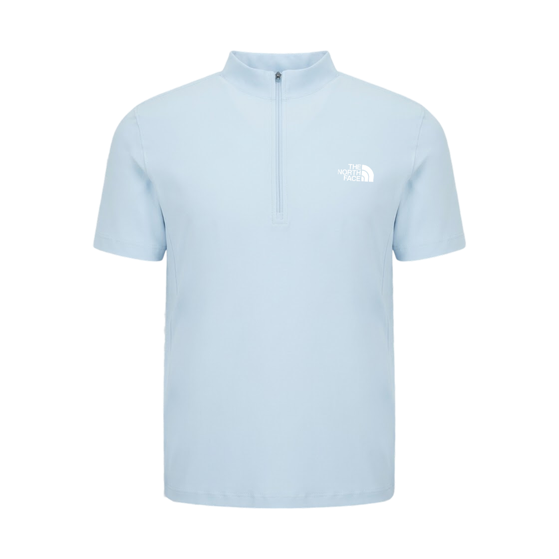 NT7KS00C The North Face Ice Flex S/S Zip T-Shirt Light Blue - 26SS