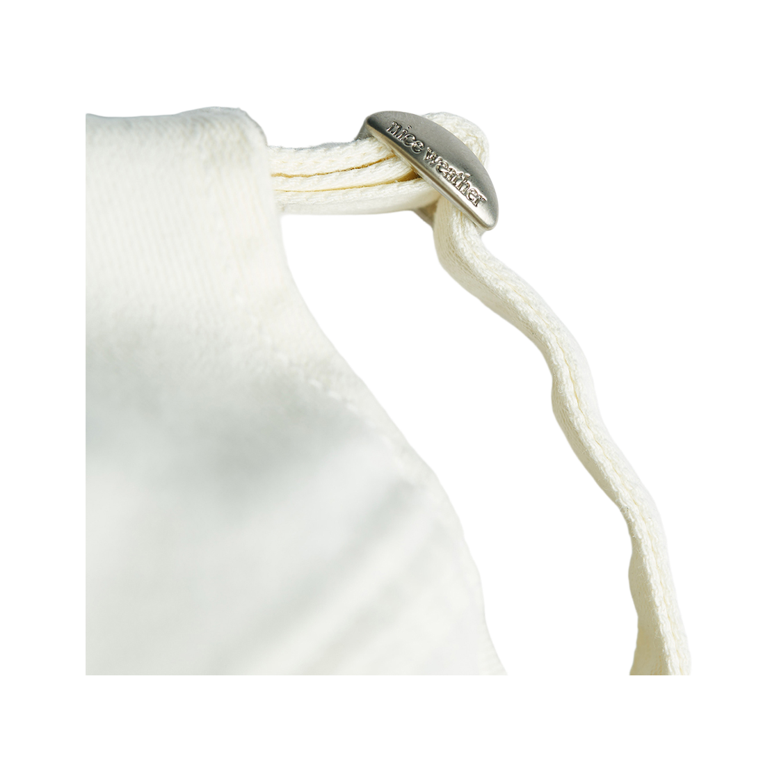 나이스웨더 어패럴 수베니어 샵 5P 캡 아이보리(Nice Weather Apparel Souvenir Shop 5P Cap Ivory) - 4