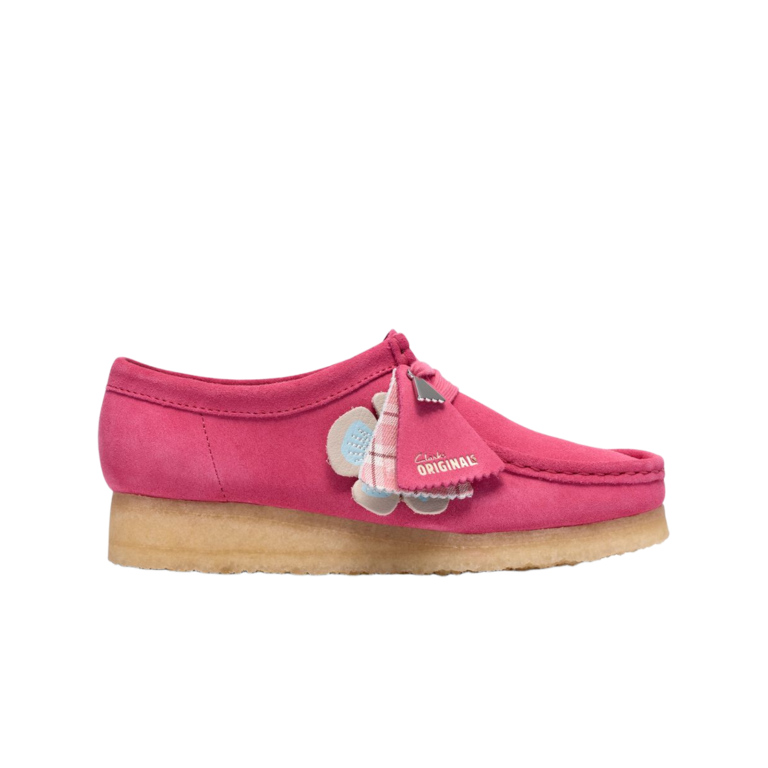 (W) 클락스 왈라비 핑크 인터레스트((W) Clarks Wallabee Pink Interest) - 1