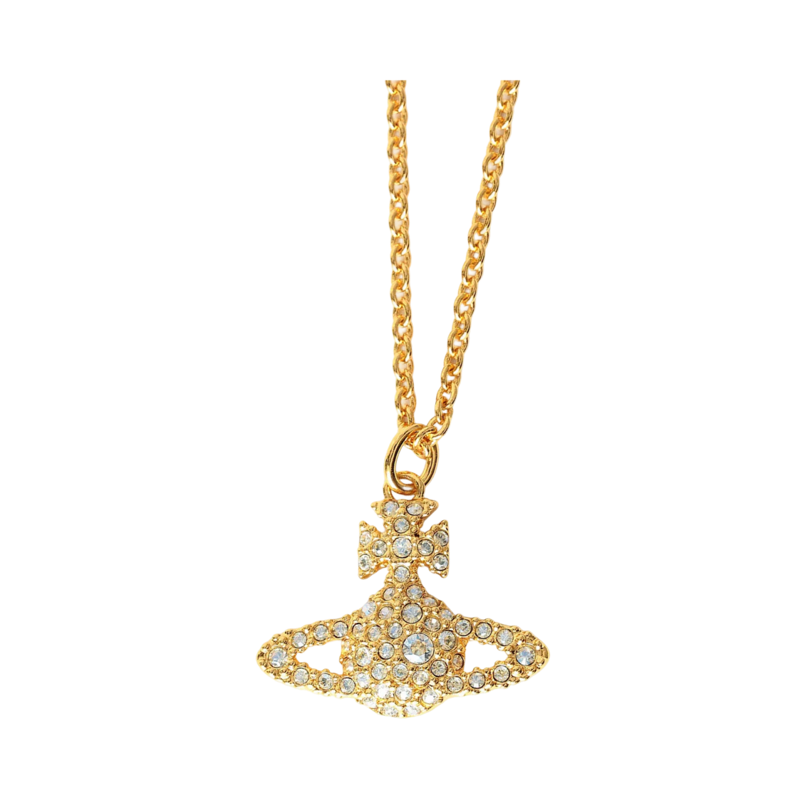 63020092-02R934 Vivienne Westwood Grace Bas Relief Pendant Gold