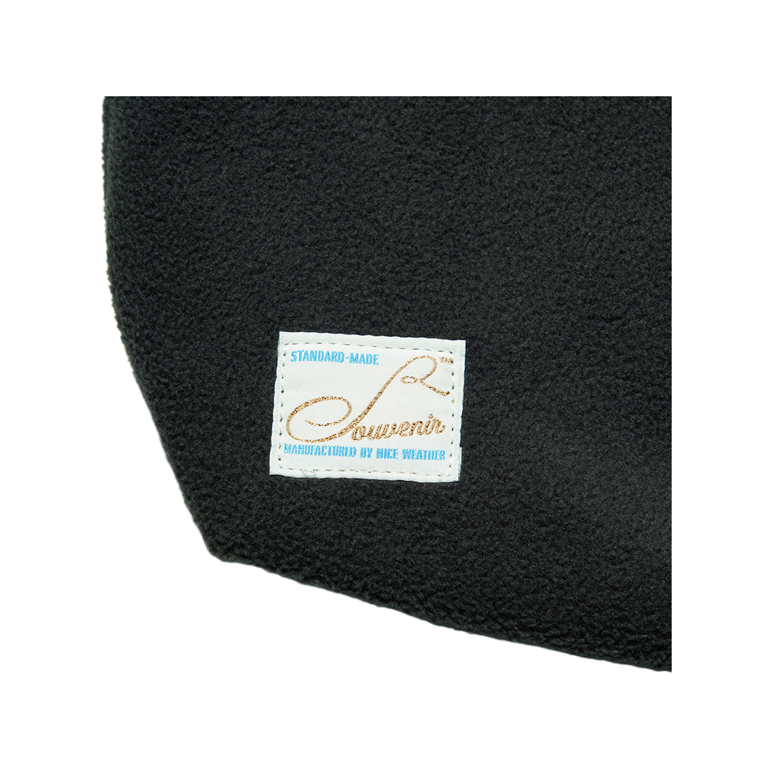 나이스 어패럴 플리스 스몰 백 차콜(Nice Weather Apparel Fleece Small Bag Charcoal) - 5