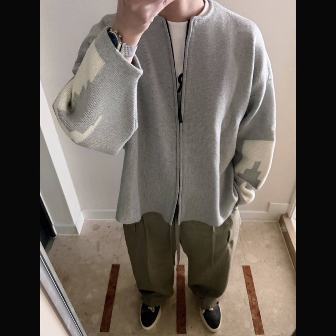 Fear of God Eternal Jersey T-Shirt White 착용 스타일