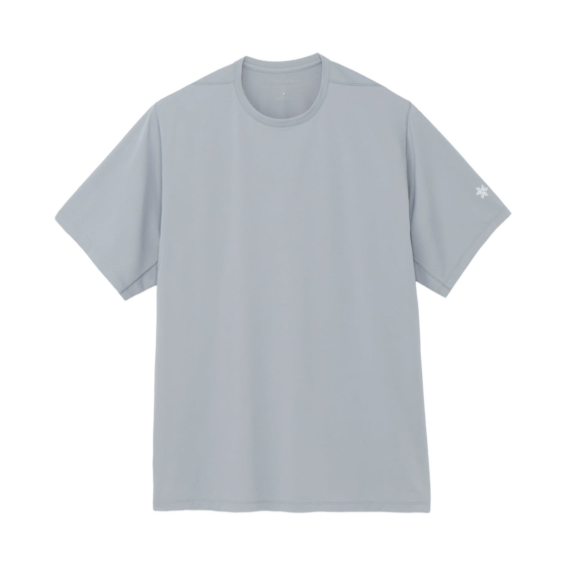 골드윈 WF 드라이 티셔츠 슬릿 그레이(Goldwin WF-Dry T-shirt Sleet Gray)