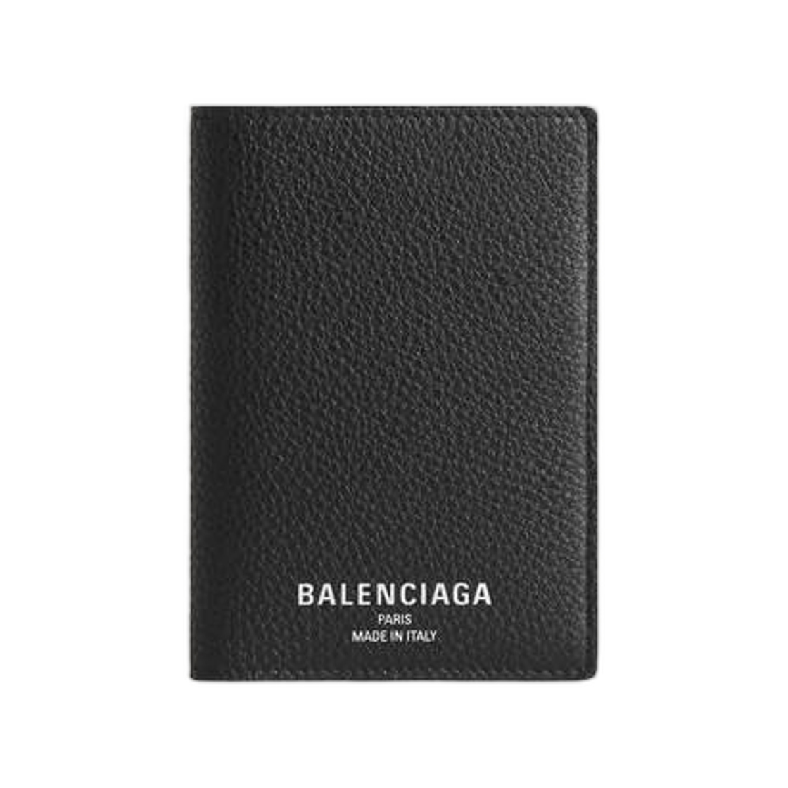 8531522ABV01000 Balenciaga Credit Passport Holder In Black