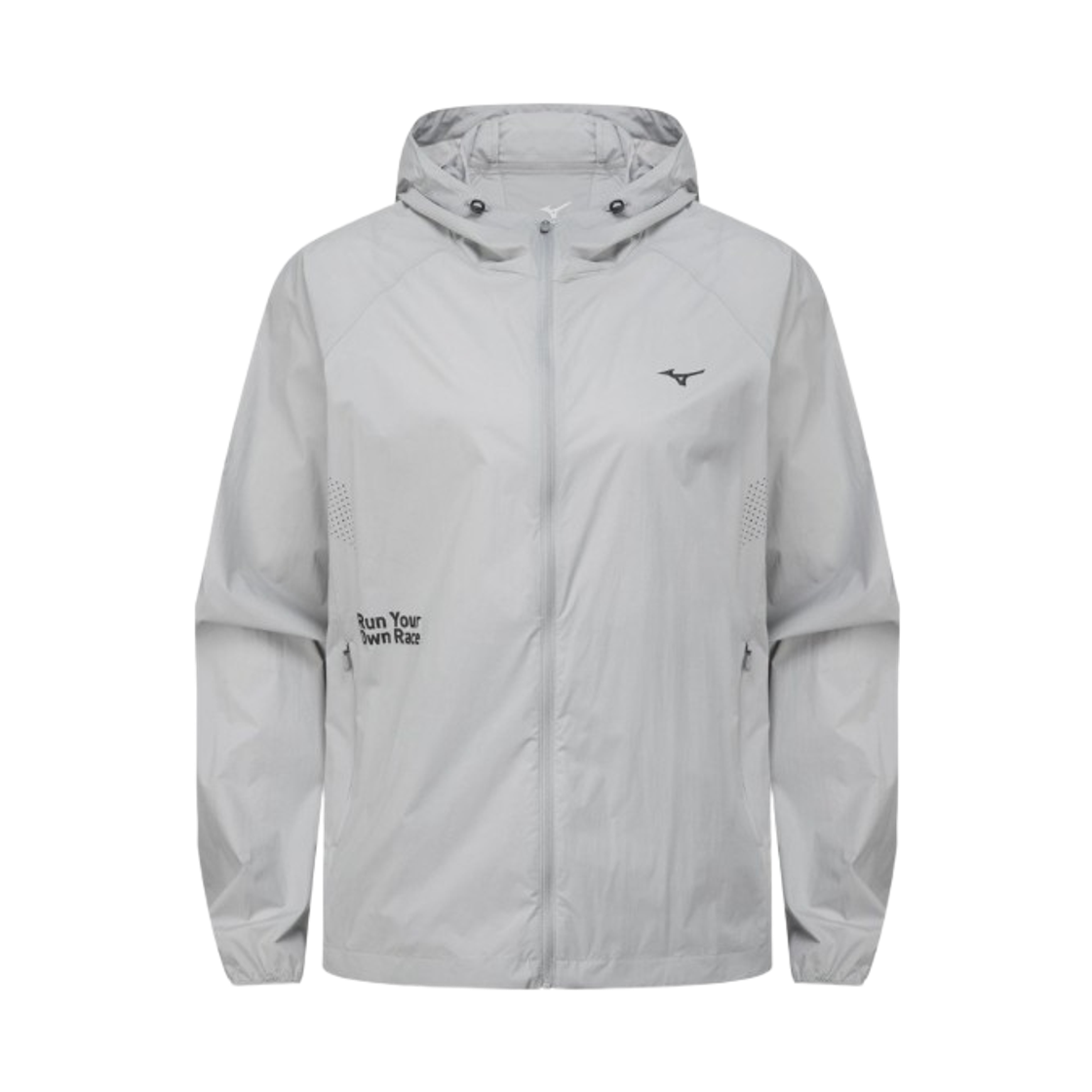 미즈노 라이트 윈드브레이커 라이트 그레이(Mizuno Light Windbreaker Light Grey)