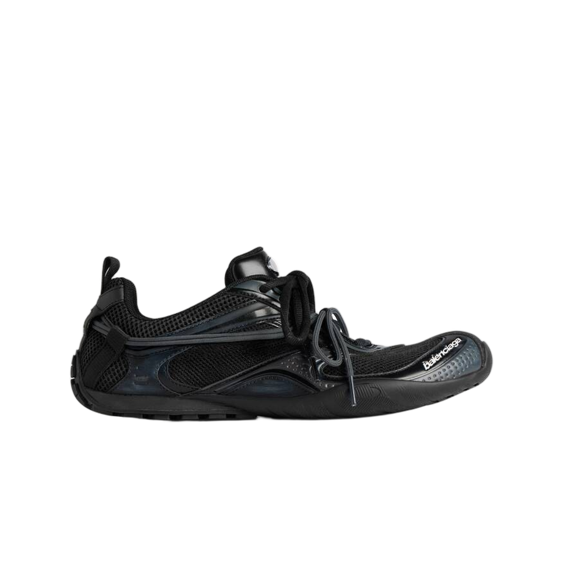865703WSTEO1011 Balenciaga Radar Sneaker In Black Grey