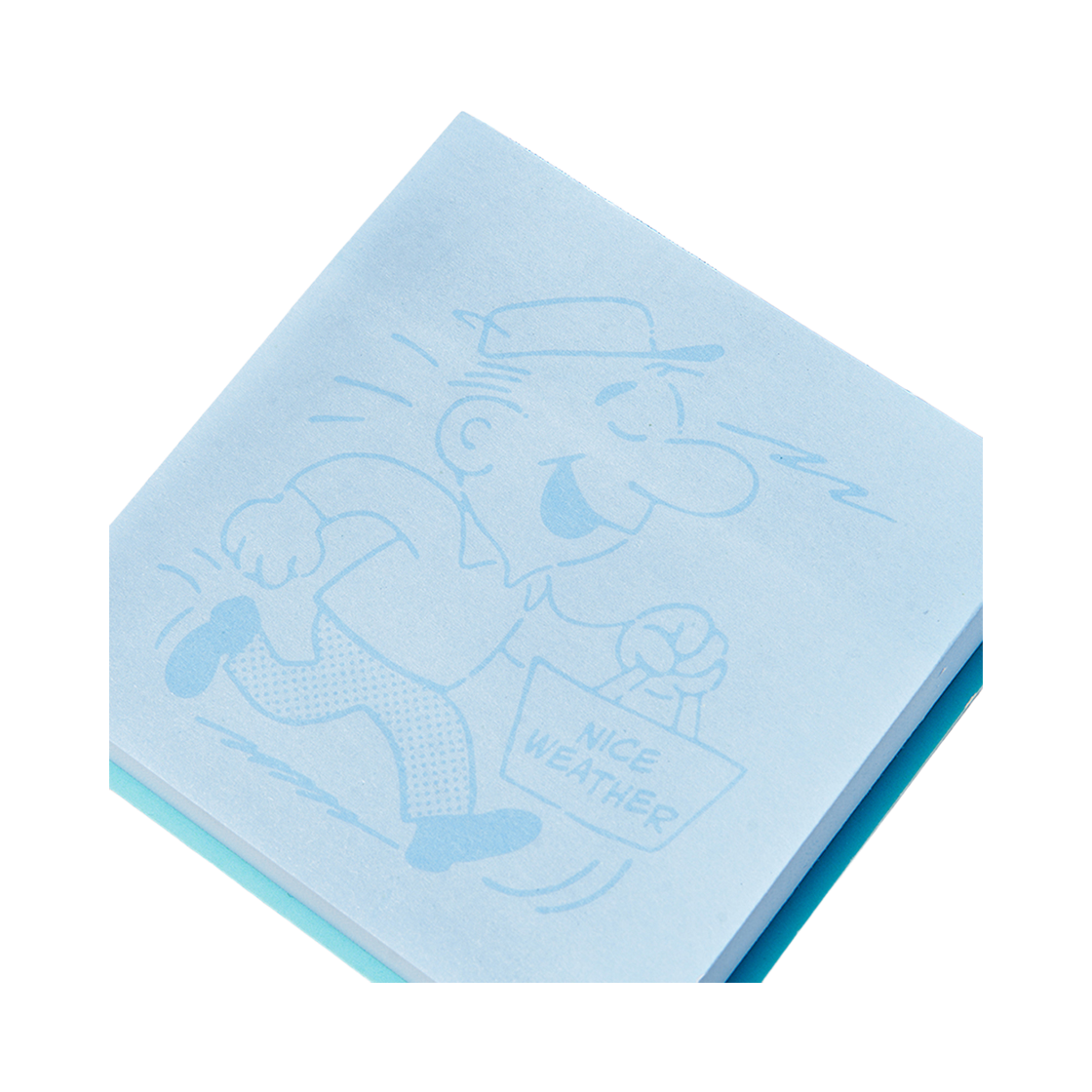 나이스웨더 스티키 노트 패드 스카이블루(Nice Weather Sticky Note Pad Sky Blue) - 3
