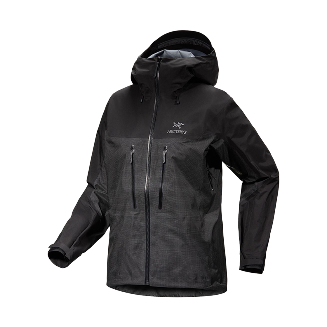 (W) 아크테릭스 알파 자켓 블랙((W) Arc'teryx Alpha Jacket Black) - 1