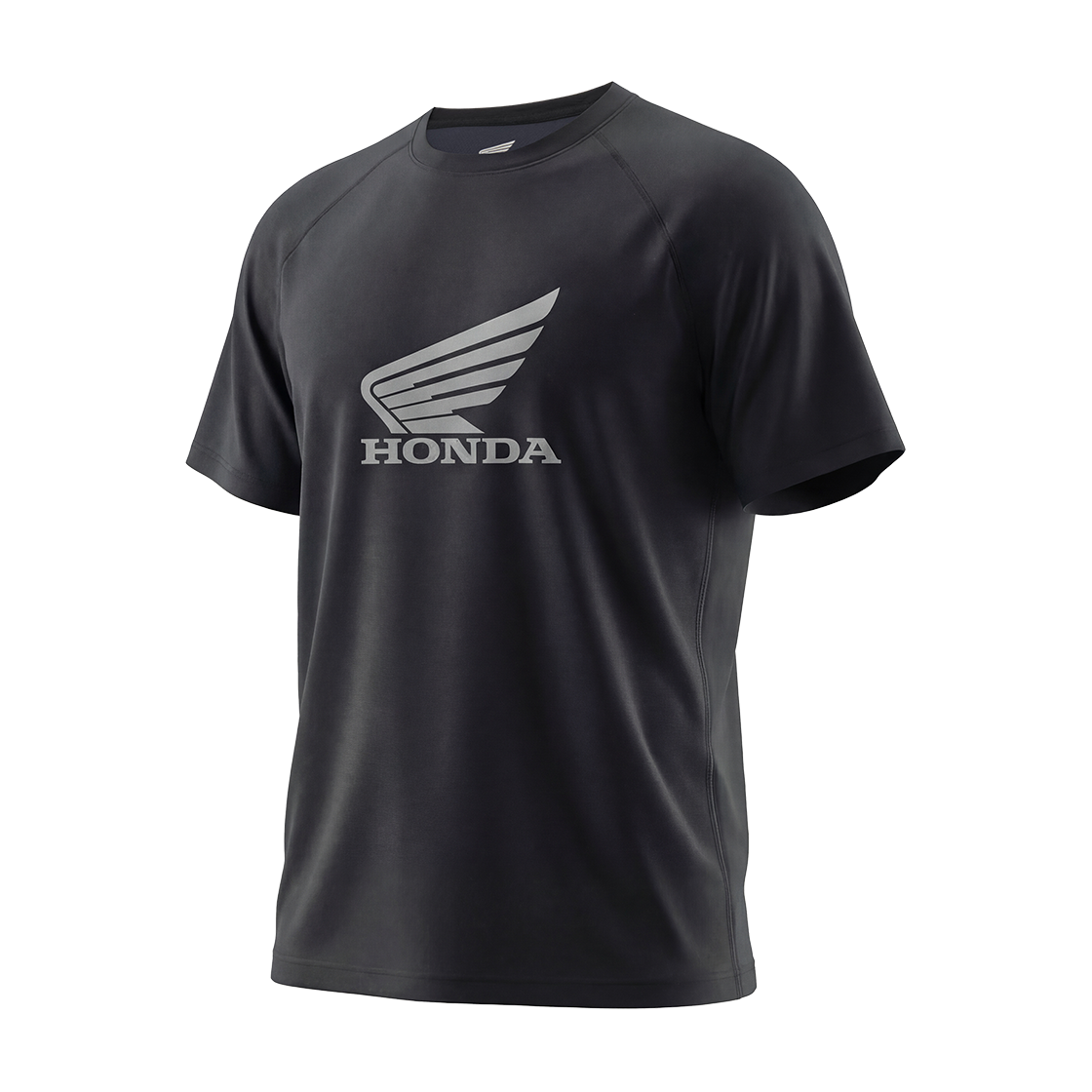 혼다 H-Tech 퀵드라이 패널 반팔 티셔츠 블랙