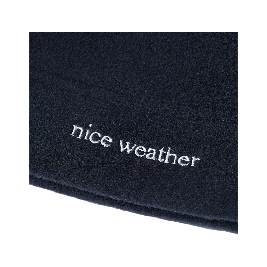 나이스웨더 어패럴 플리스 비니 네이비(Nice Weather Apparel Fleece Beanie Navy) - 2