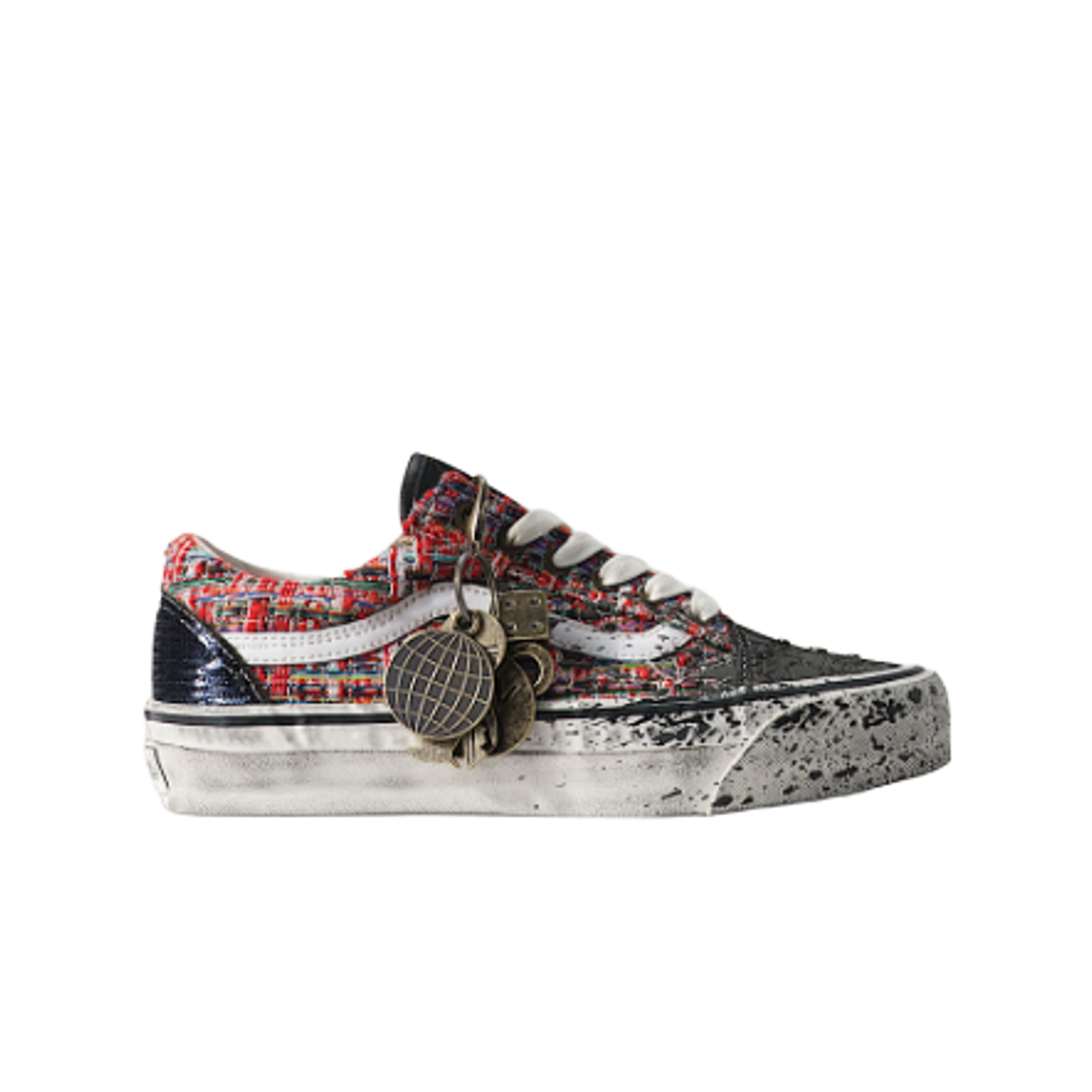 반스 프리미엄 올드스쿨 레드 블랙(Vans Premium Old Skool Red Black) - 1