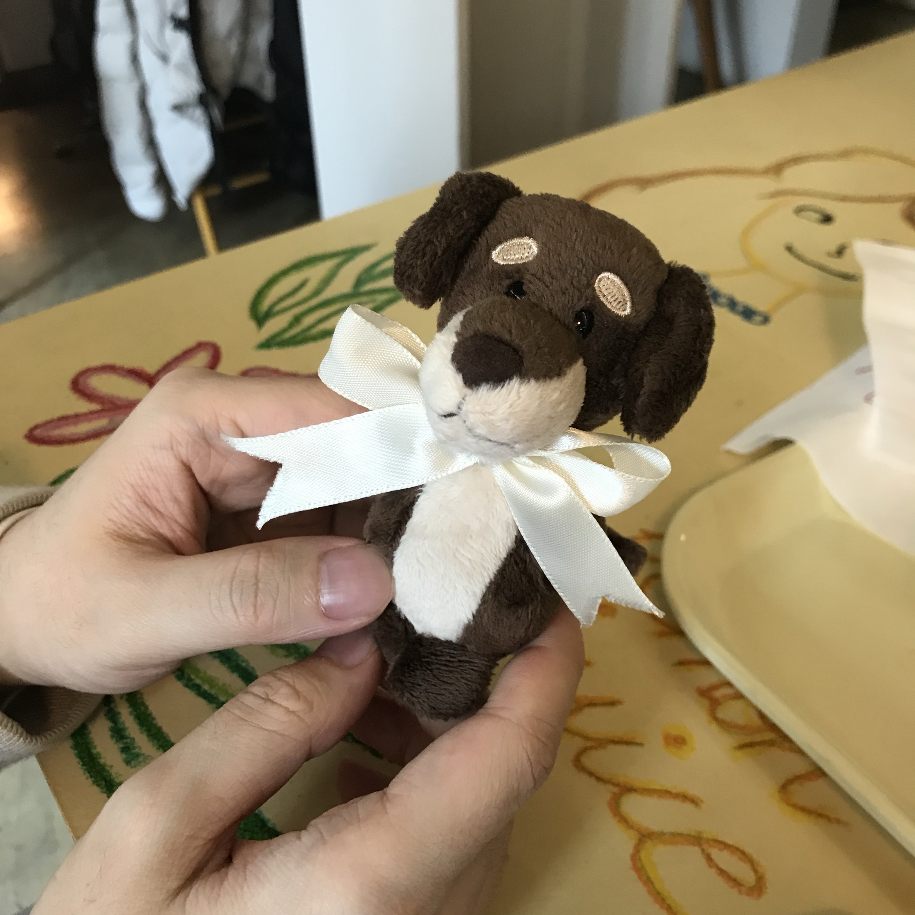[KREAM 단독] NICI 10cm Dachshund Maro BB 착용 스타일 - 1