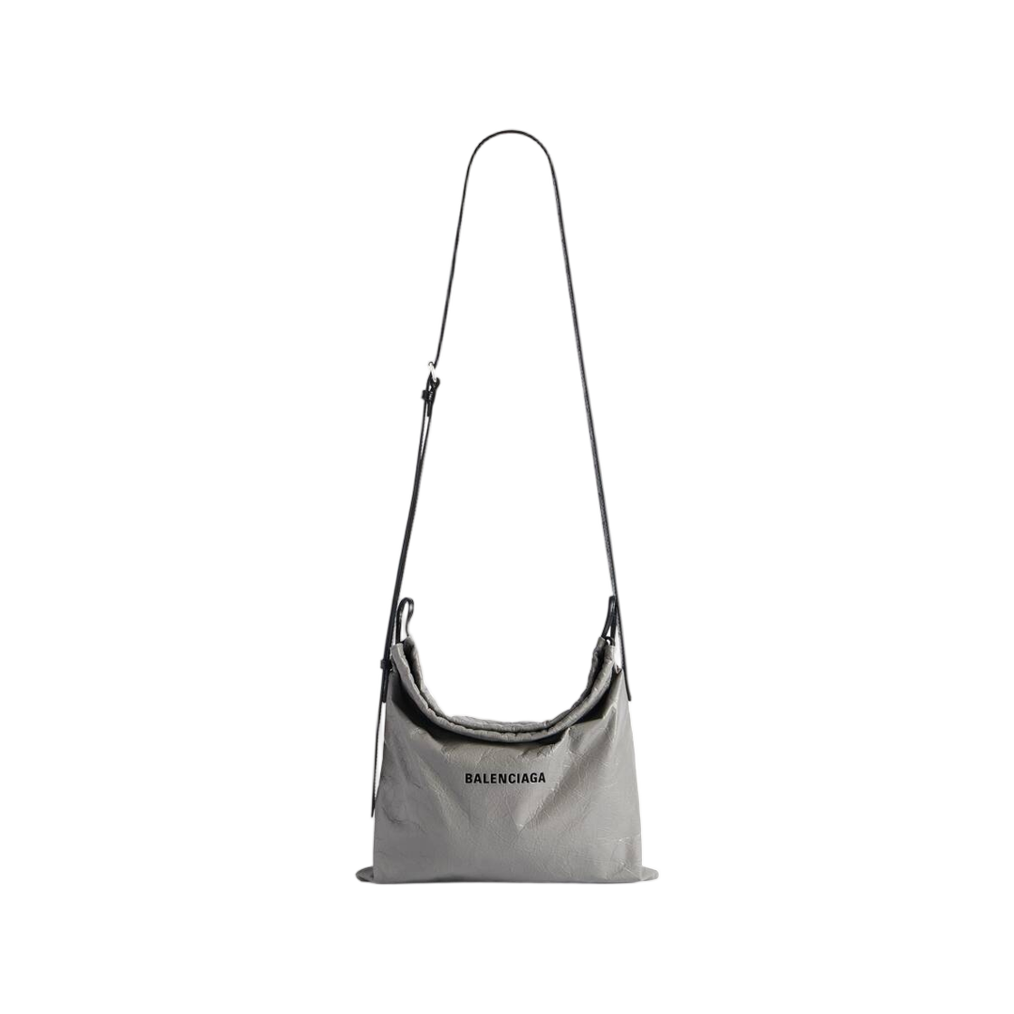 8471092ABH61160 Balenciaga Shopper Dust Bag Crossbody Pouch Medium In Balenciaga Grey