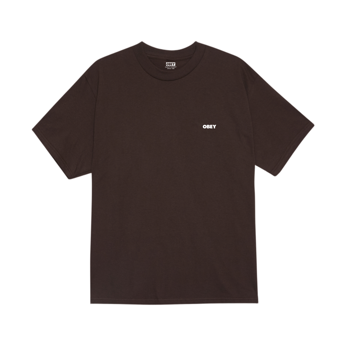 오베이 익스클레메이션 클래식 티셔츠 자바 브라운(Obey Exclamation Classic T-Shirt Java Brown) - 2