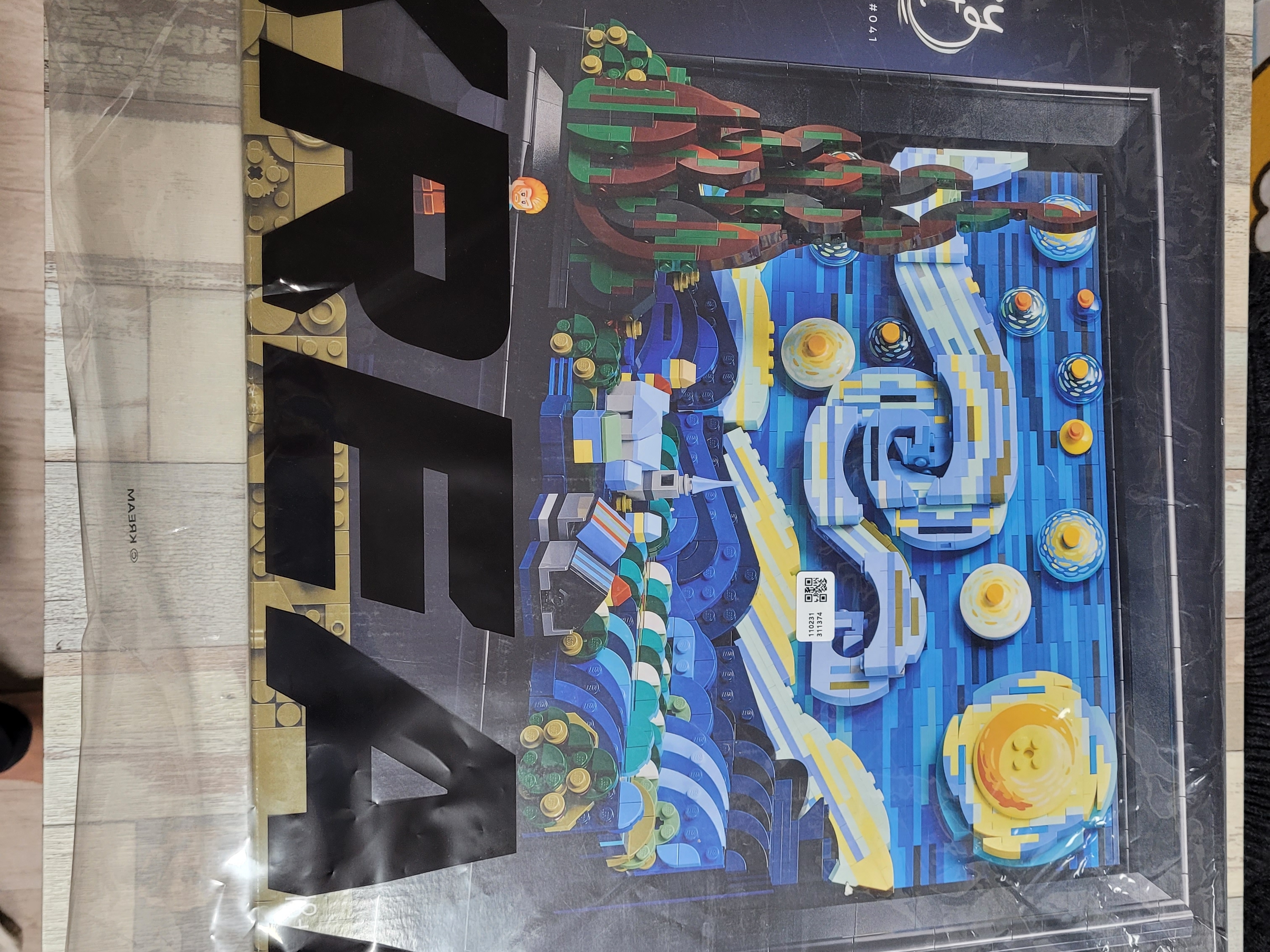 Lego Vincent Van Gogh The Starry Night 착용 스타일 - 6