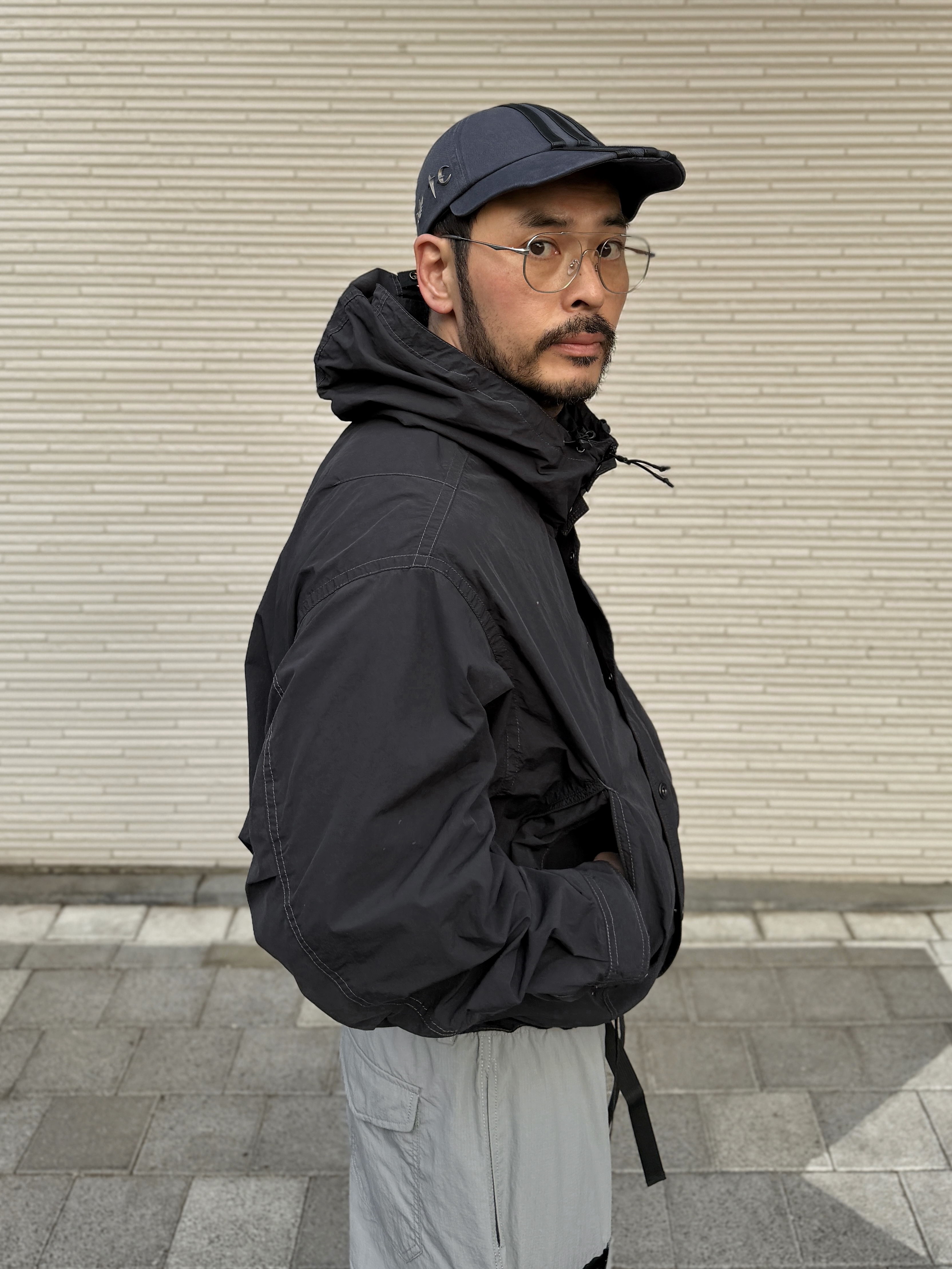 Adidas x Thug Club Sword Cap Night Indigo 착용 스타일 - 2