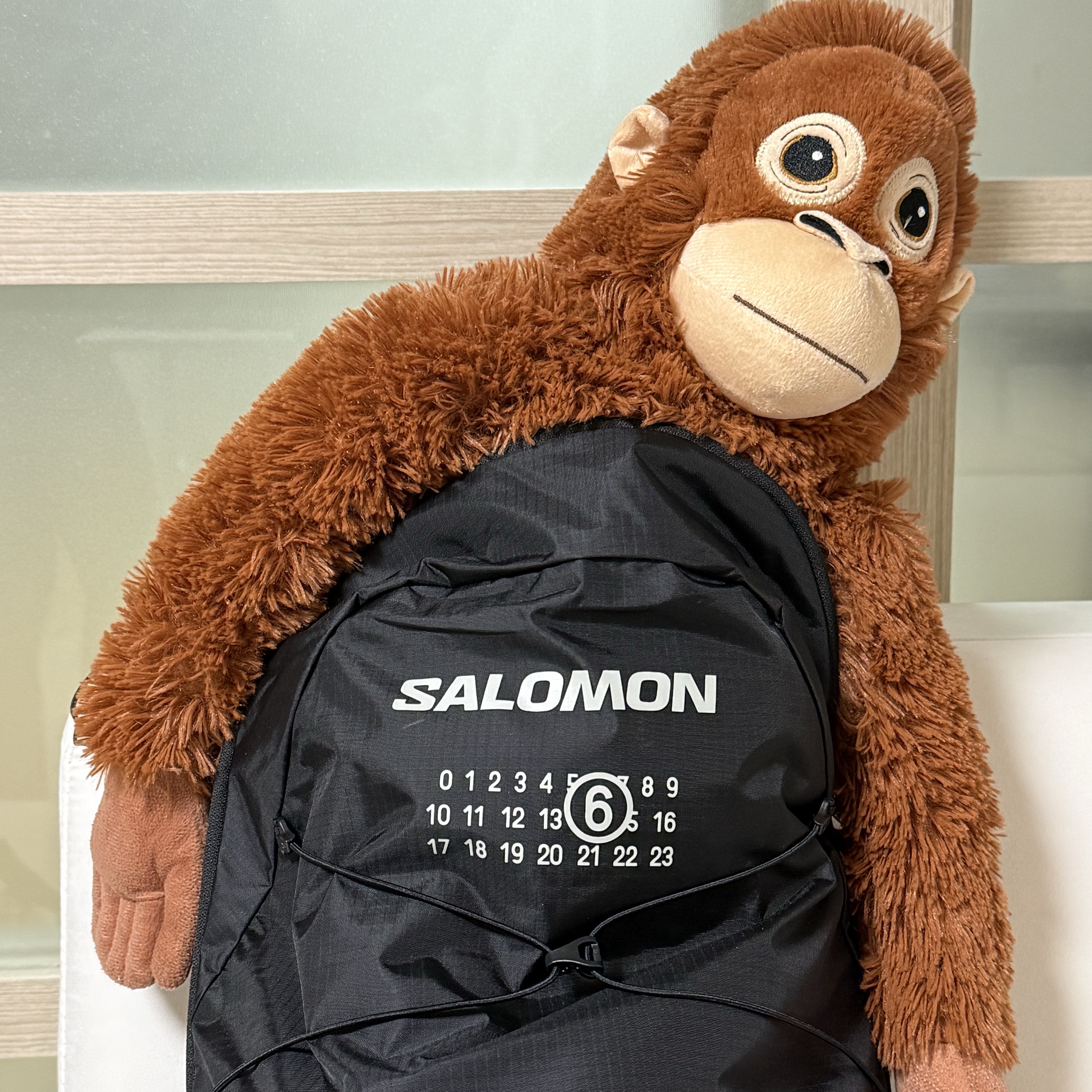 Salomon x MM6 Maison Margiela XT-15 Black 착용 스타일 - 2