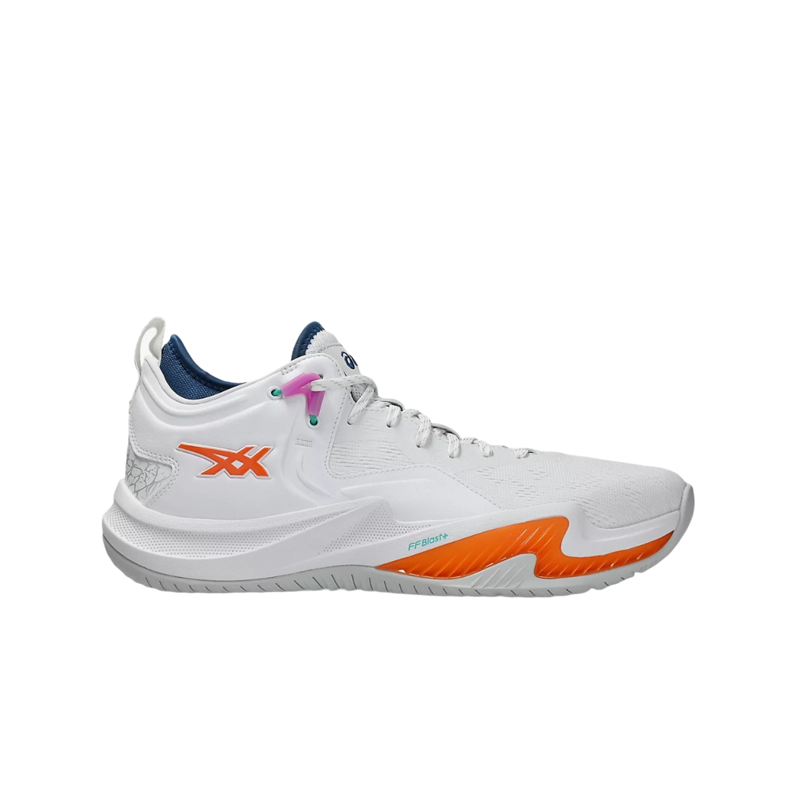 1061A051-101 Asics Nova Surge Low 2 White Sun Peach - D Standard