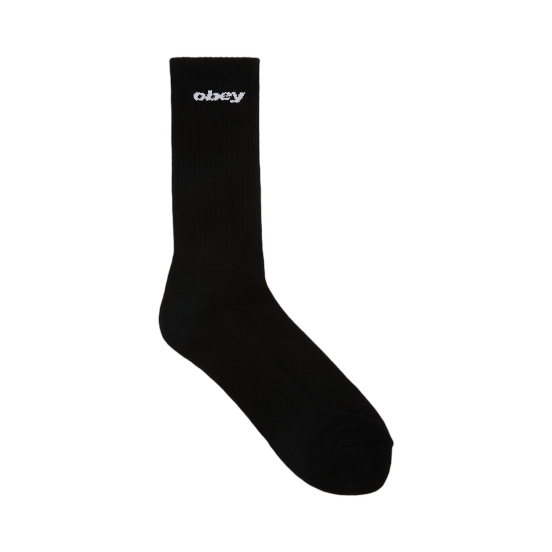 오베이 스포츠 로고 삭스 블랙(Obey Sports Logo Socks Black) - 1