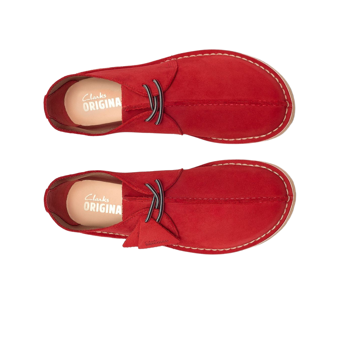 클락스 데저트 트랙 레드 스웨이드(Clarks Desert Trek Red Suede) - 2
