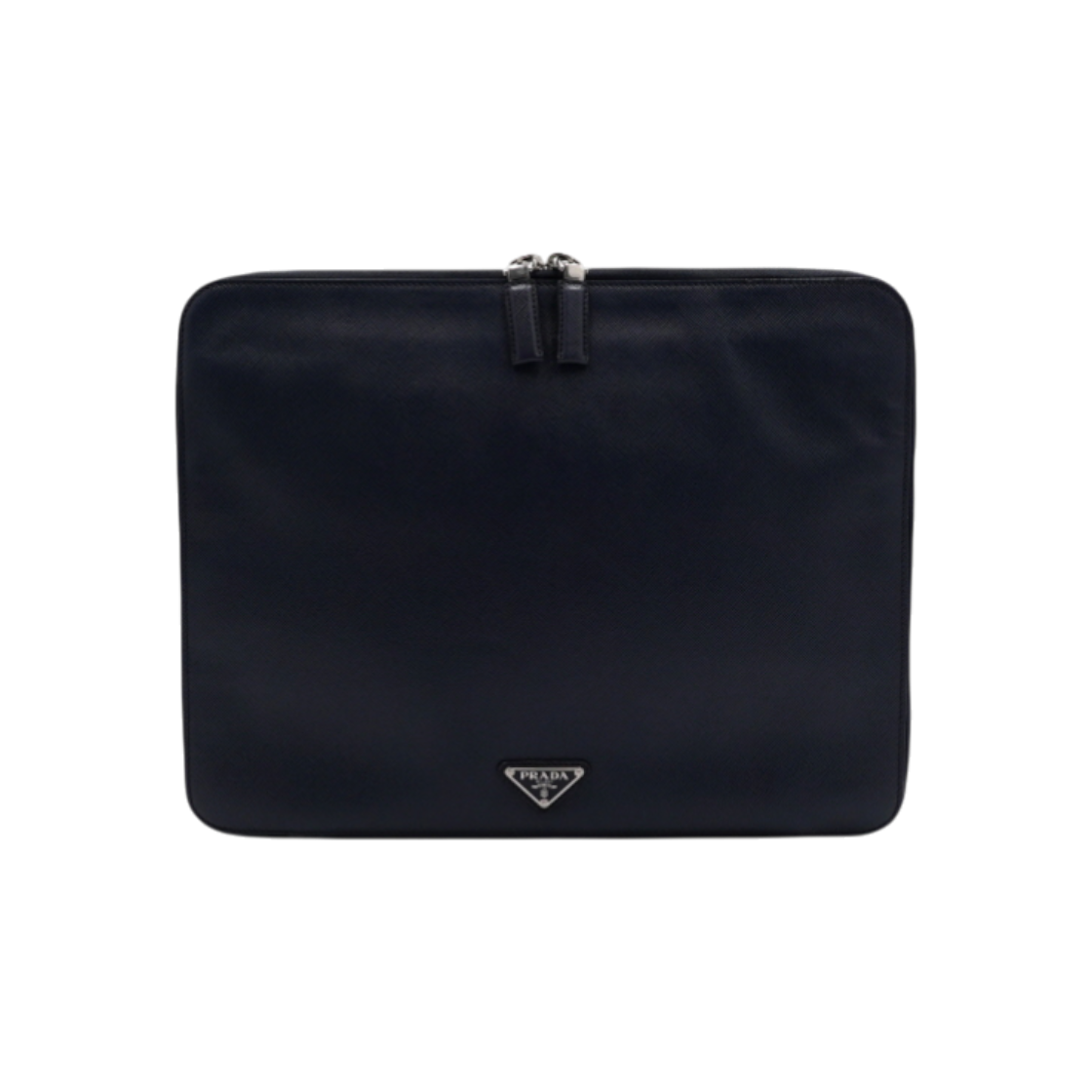프라다 2VN001 네이비 사피아노 노트북케이스 클러치백aa62112(Prada 2VN001 Navy Saffiano Laptop Case Clutch Bag)