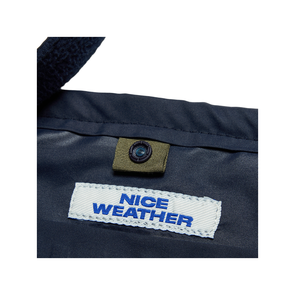 나이스 어패럴 플리스 스몰 백 그레이(Nice Weather Apparel Fleece Small Bag Gray) - 5