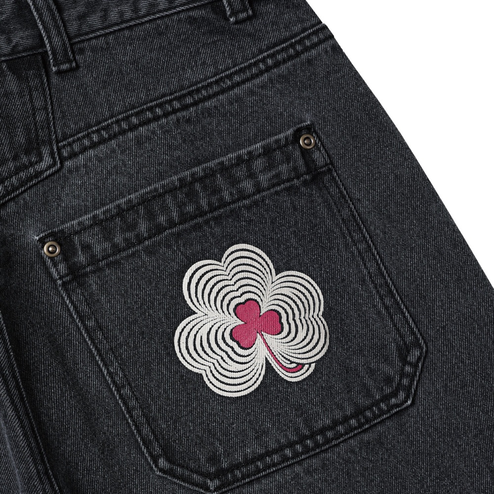 인세인개러지 인세인 워시드 데님 팬츠 - 블랙(INSANE GARAGE Insane Washed Denim Pants_Black) - 3