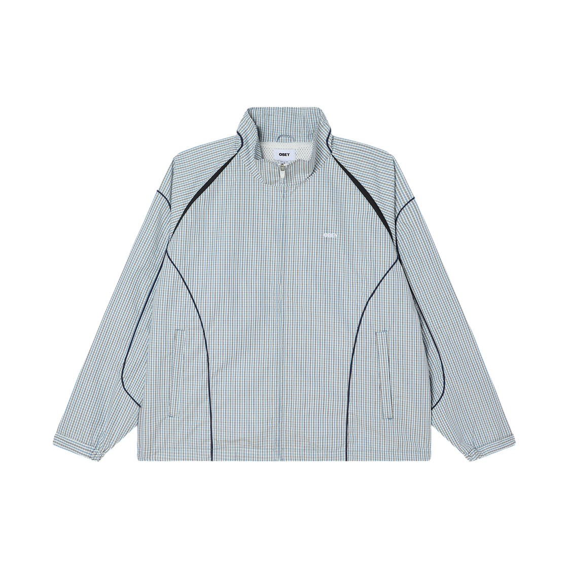 오베이 프랙티스 윈드브레이커 플레이드 멀티(Obey Practice Windbreaker Plaid Multi) - 1