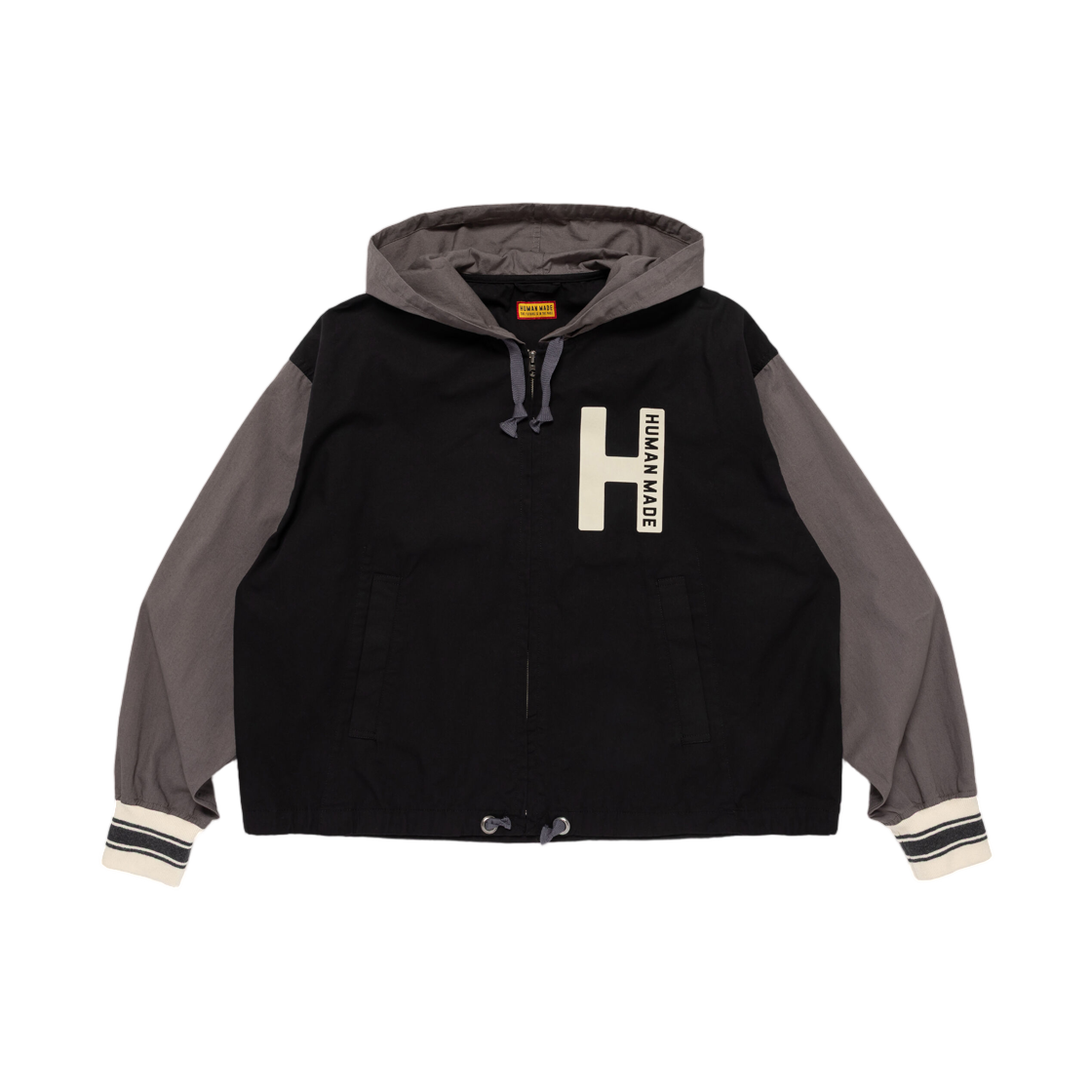 HM31SH031 Human Made Hooded Jacket Black