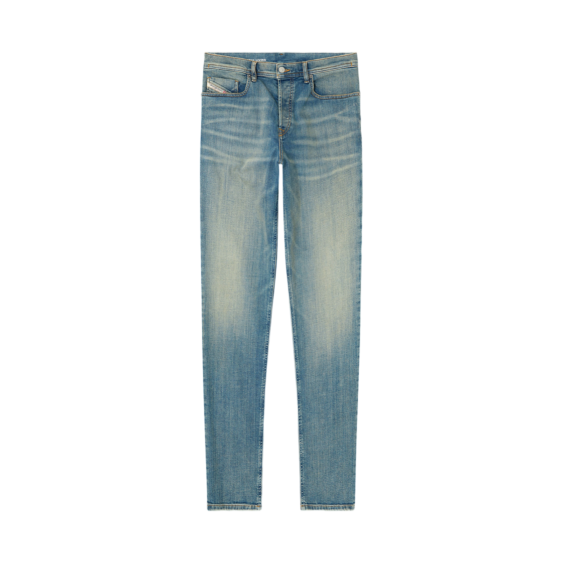 디젤 레귤러 진 2023 D-피니티브 09n32 미디엄 블루(Diesel Regular Jeans 2023 D-Finitive 09n32  Medium blue)