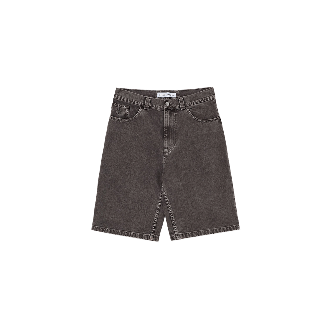 P000BLEU Polar Skate Co. Big Boy Shorts Washed Grey