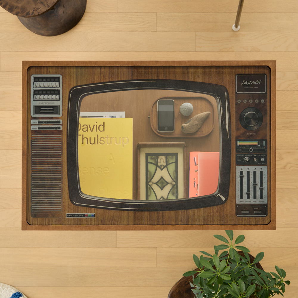 Say Touche TV 사이드 테이블(Say Touche TV Side Table) - 2