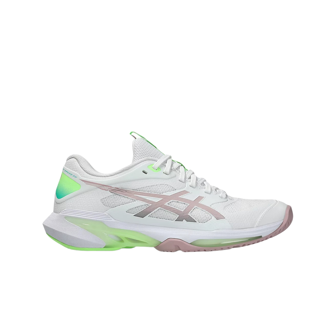 1042A307-100 (W) Asics Solution Speed FF 4 White Morganite - B Standard