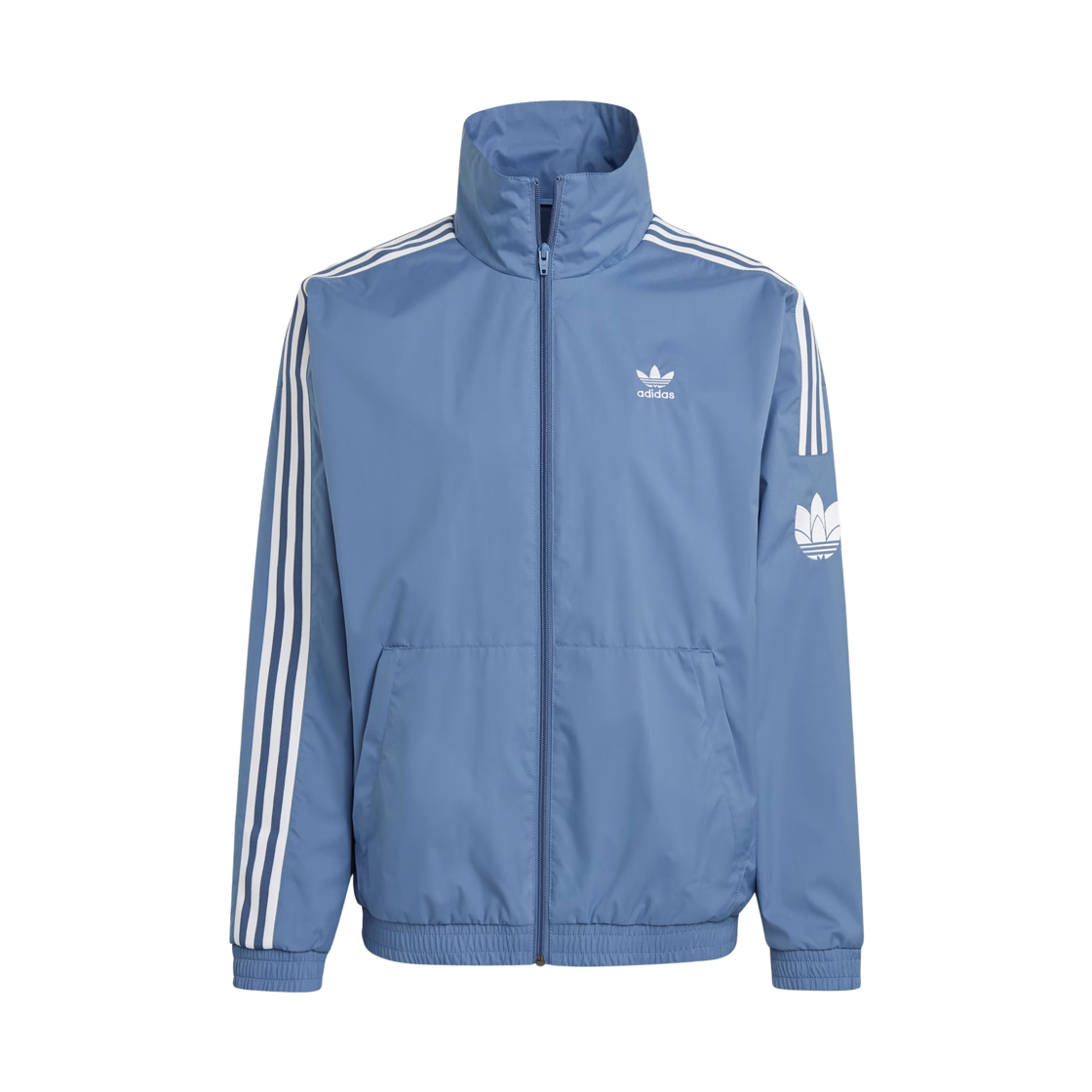 JM2715 Adidas Originals Adicolor Track Top Crew Blue White - KR Sizing