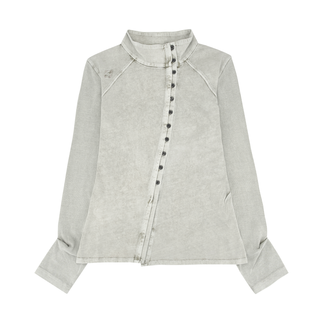 (W) 미스치프 워시드 저지 셔츠 라이트 베이지((W) Mischief Washed Jersey Shirt Light Beige)