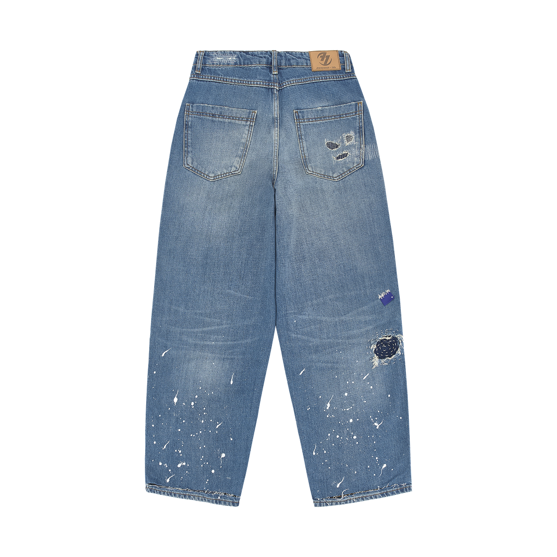 자라 x 아더에러 패치워크 진 블루(Zara x Ader Error Patchwork Jeans Blue) - 2