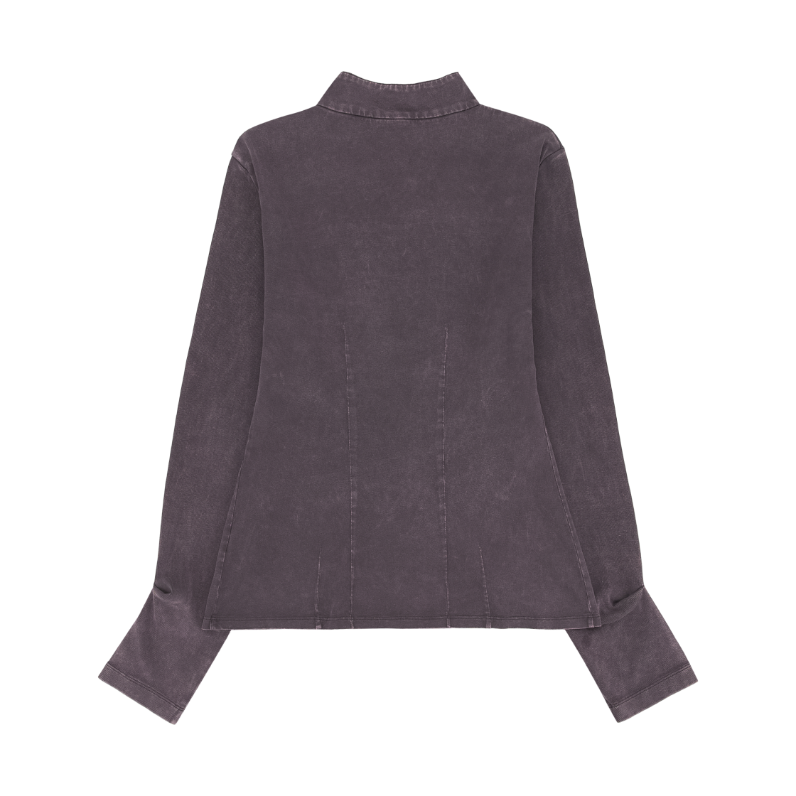 (W) 미스치프 워시드 저지 셔츠 퍼플 브라운((W) Mischief Washed Jersey Shirt Purple Brown) - 2