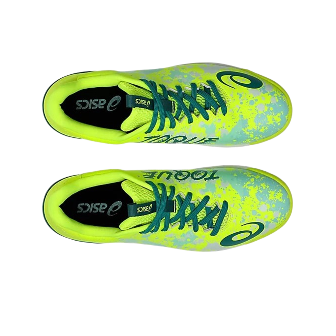 아식스 토크 8 TF 세이프티 옐로우 레이니 레이크 - D 스탠다드(Asics Toque 8 TF Safety Yellow Rainy Lake - D Standard) - 2