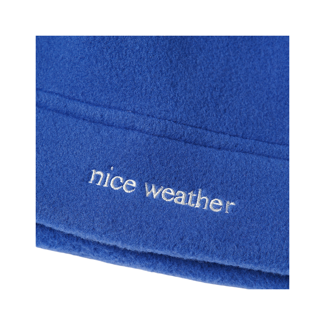 나이스웨더 어패럴 플리스 비니 블루(Nice Weather Apparel Fleece Beanie Blue) - 2