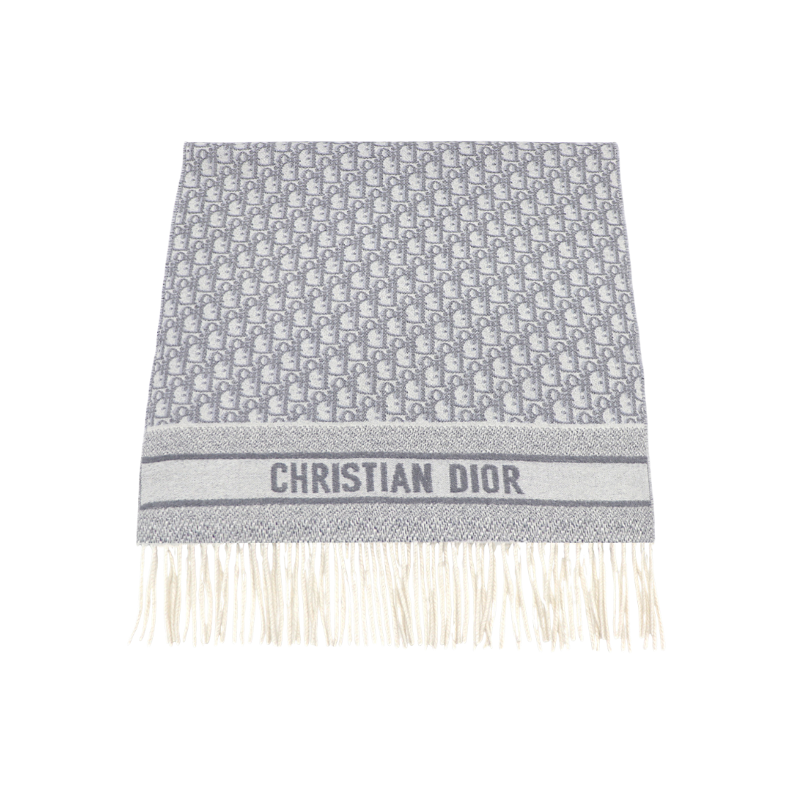 ITEF76IJJ7AW Dior Oblique Cashmere Scarf