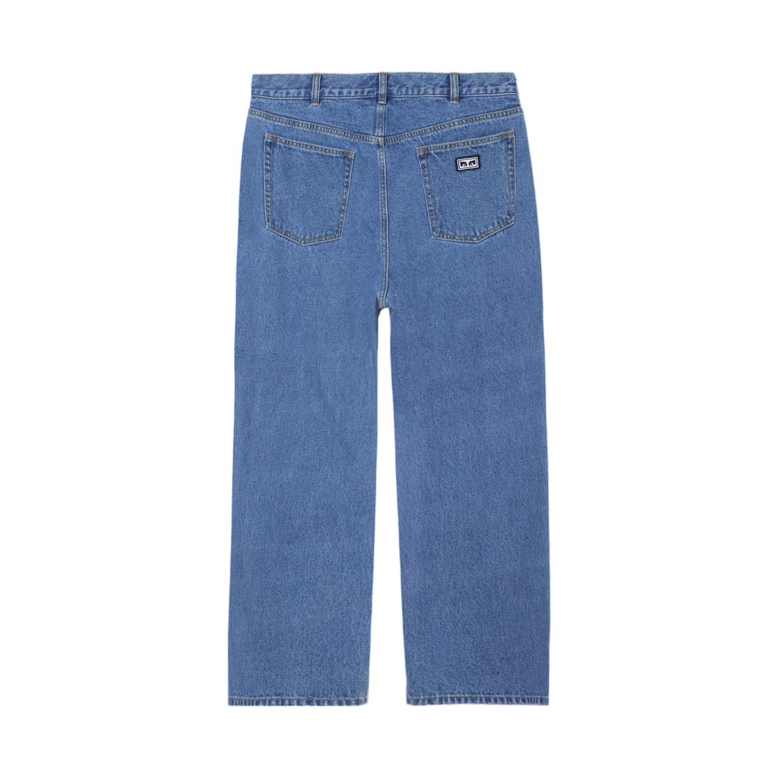 오베이 빅윅 배기 데님 라이트 인디고 클래식(Obey Bigwig Baggy Denim Light Indigo Classic) - 2