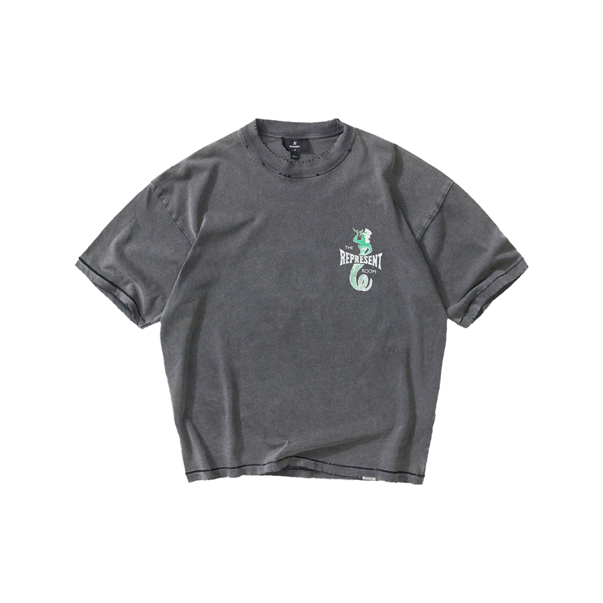 리프레젠트 더 바이퍼 룸 다이스 티셔츠 빈티지 그레이 - 26SS(Represent The Viper Room Dice T-Shirt Vintage Grey - 26SS) - 1