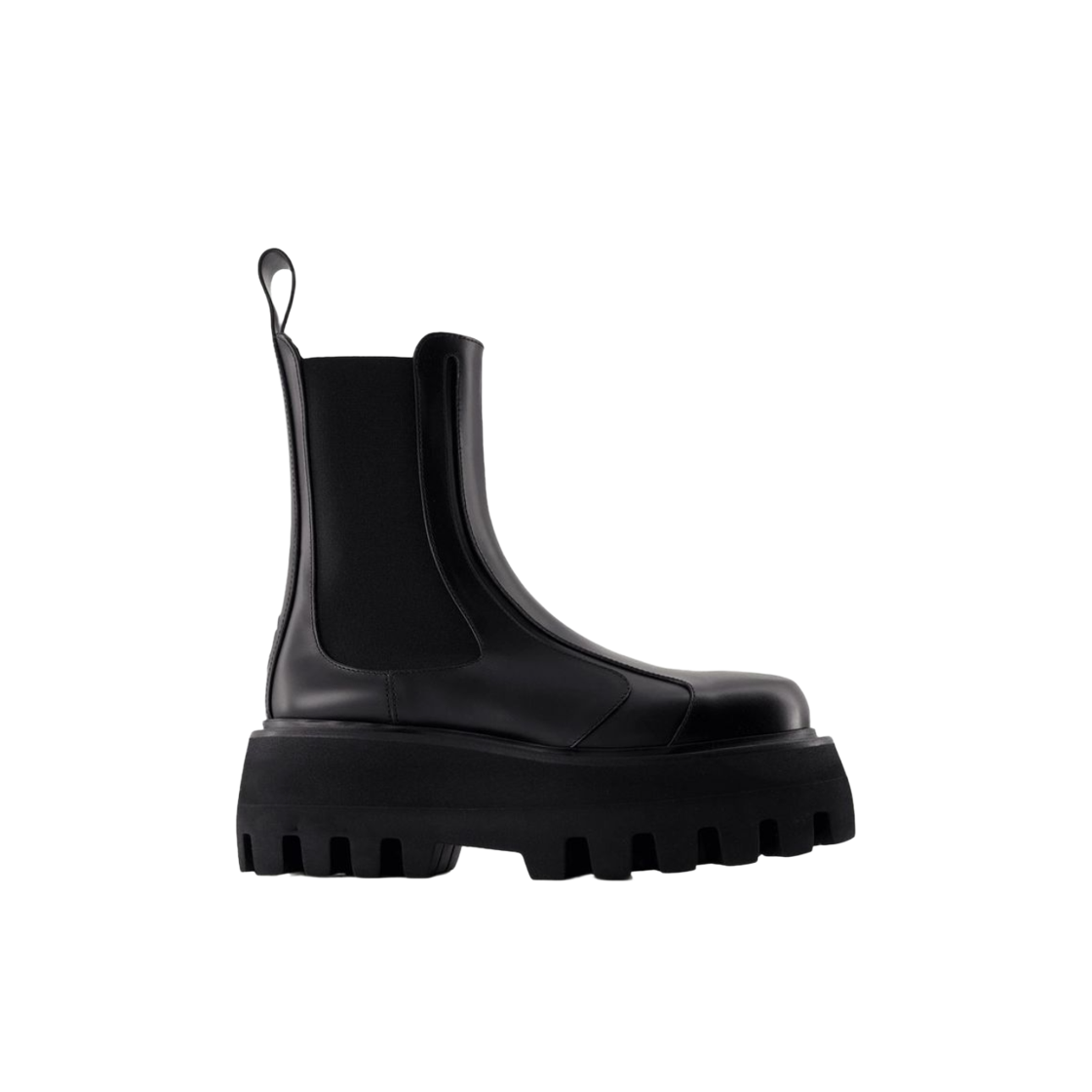 (W) 알렉산더 맥퀸 소파 첼시 부츠 블랙((W) Alexander McQueen Sofa Chelsea Boots Black)