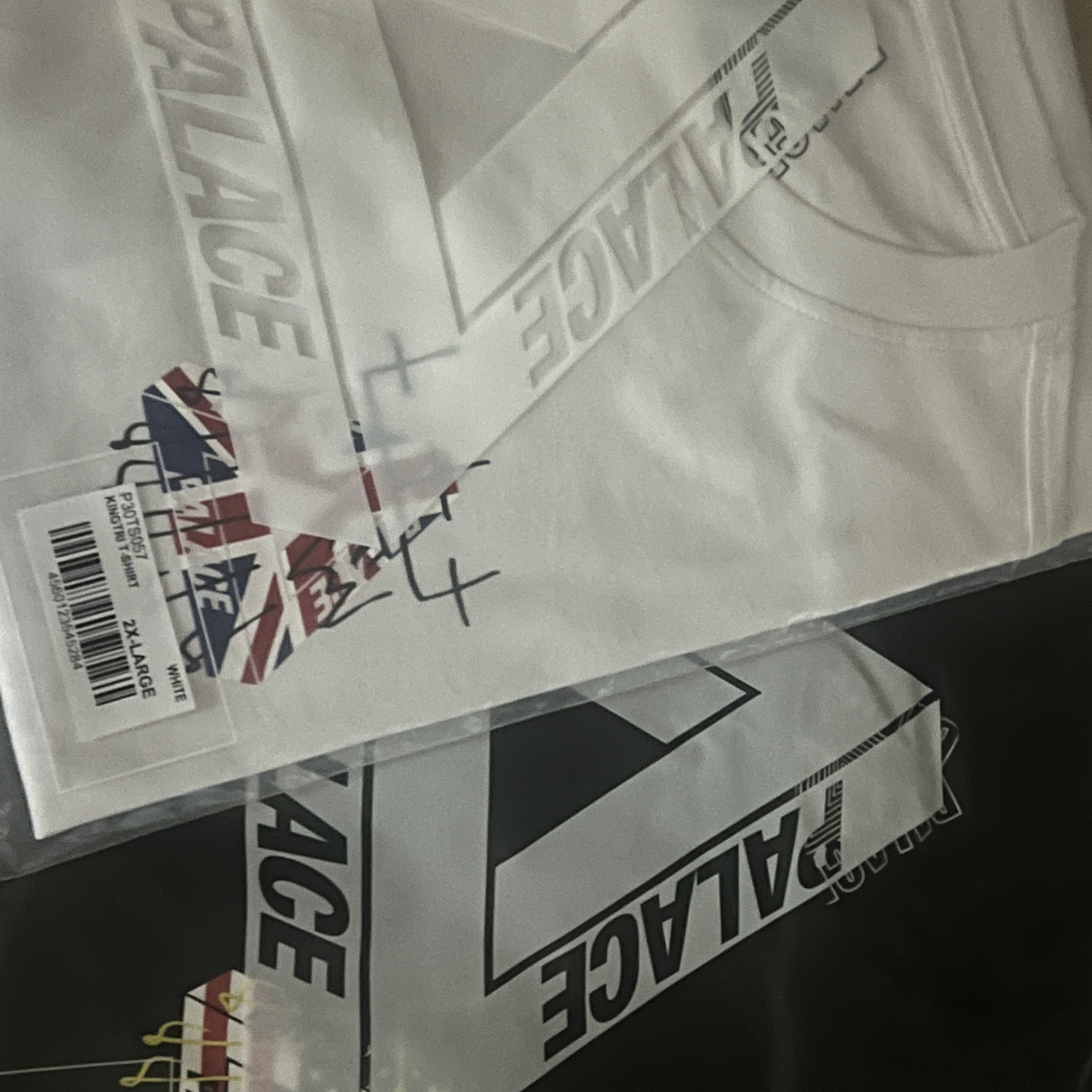 Palace King Tri T-Shirt Black - 26SS, Palace King Tri T-Shirt White - 26SS 착용 스타일