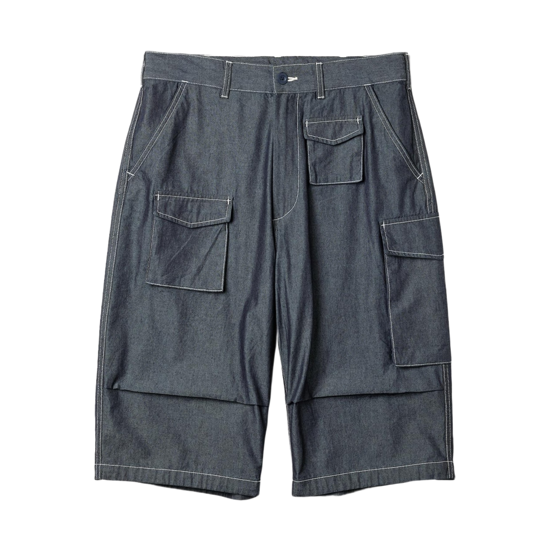 GU x 엔지니어드 가먼츠 유틸리티 쇼츠 블루