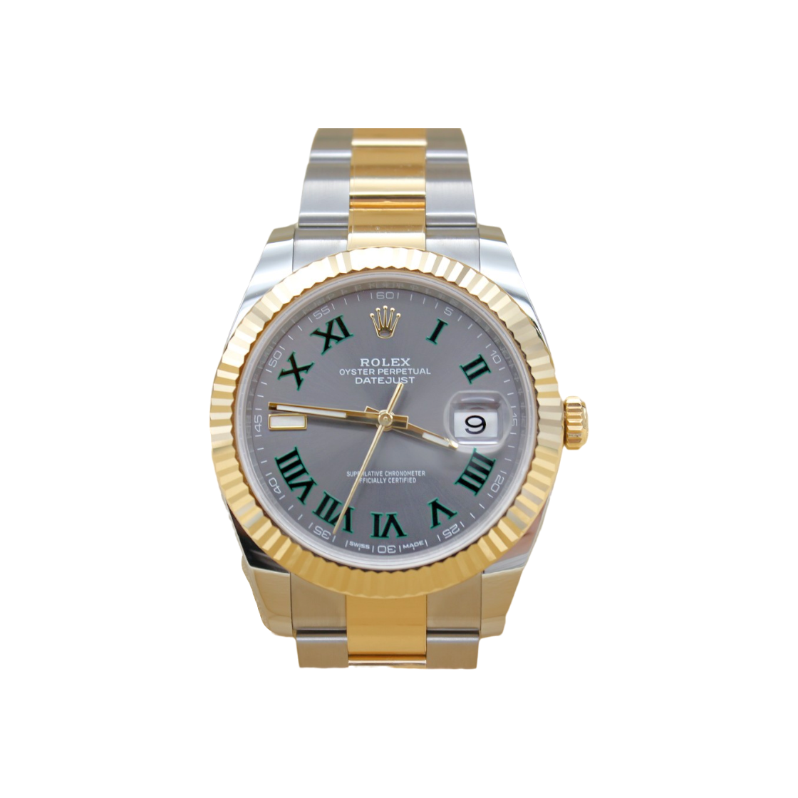 롤렉스 오이스터 41mm 슬레이트판 콤비 126333(Rolex Oyster Perpetual 41mm Slate Dial Two-Tone 126333) - 1