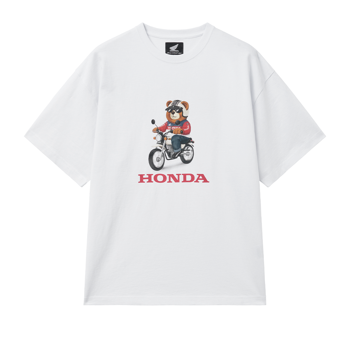 HGM1SS323BWH Honda Ape Beat Short Sleeve White