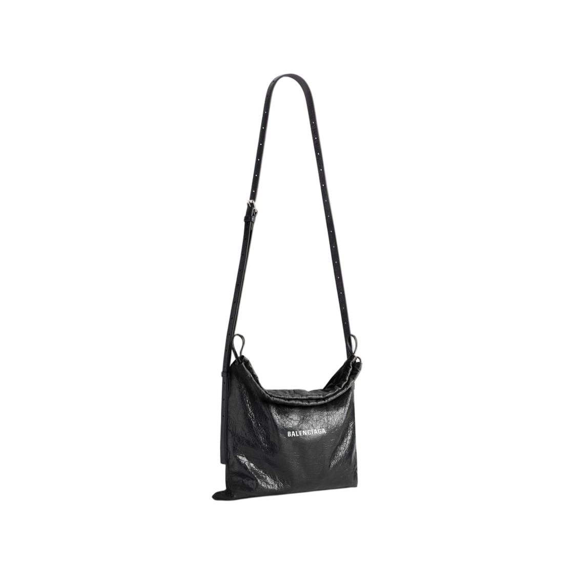 발렌시아가 쇼퍼 더스트 백 크로스바디 파우치 미디움 블랙(Balenciaga Shopper Dust Bag Crossbody Pouch Medium In Black) - 2